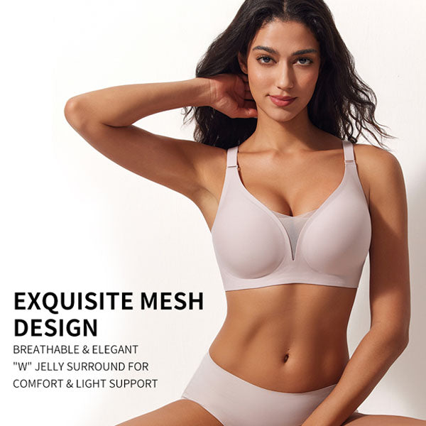 VRCÔMFY Lace Beauty Wireless Bra - Comfort & Lift for Women (LB)