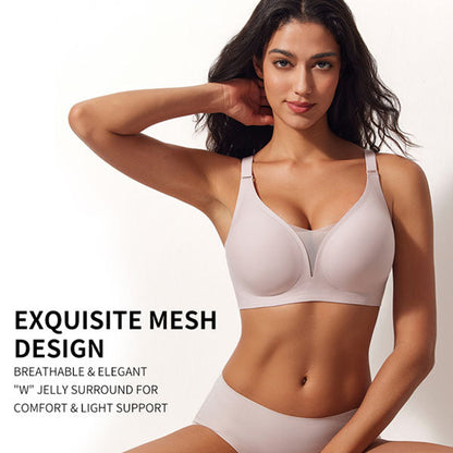 VRCÔMFY Lace Beauty Wireless Bra - Comfort & Lift for Women (LB)